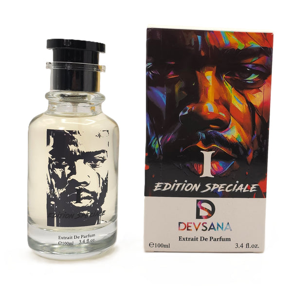 I Edition Spéciale – Extrait de Parfum for Men & Unisex | Powdery Floral Musk Fragrance with Rose & Tonka | Long-Lasting Luxury Perfume 100ML – Made in Dubai
