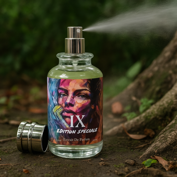 IX Edition Spéciale – Extrait de Parfum for Women | Bold Earthy Leather & Oudh Perfume | Long-Lasting Smoky Woody Scent 100ML – Made in UAE