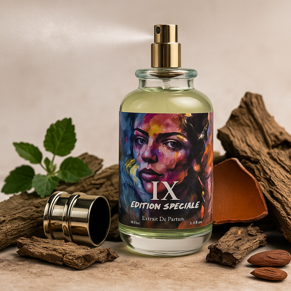 IX Edition Spéciale – Extrait de Parfum for Women | Bold Earthy Leather & Oudh Perfume | Long-Lasting Smoky Woody Scent 100ML – Made in UAE