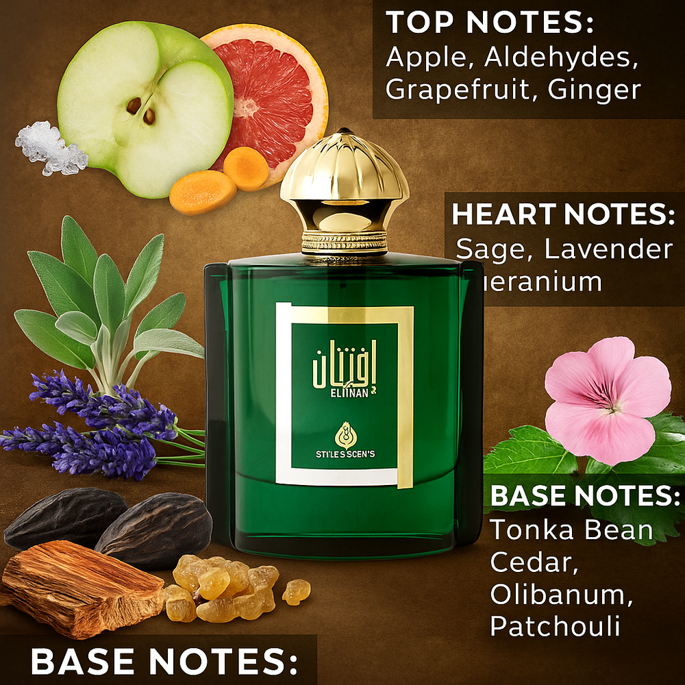 MDO003 EFTINAN Eau De Parfum for Women – 100ML | Fresh, Floral, Earthy Fragrance