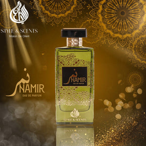 NAMIR is a citrus aromatic fragrance for men that opens with fresh and invigorating notes of Grapefruit and Citrus.