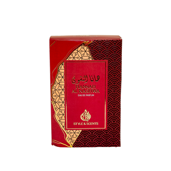 HANNAH AL NASHWA is a beautiful floral fragrance created for women. It starts with a spicy and floral bouquet of Orange Blossom and Bergamot.