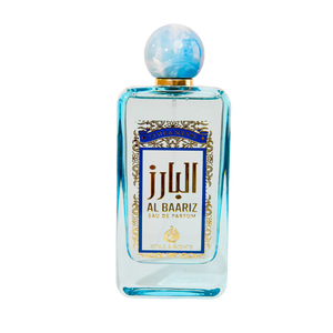 AL BAARIZ is a mesmerizing unisex fragrance that captures the essence of modernity and classy elegance.