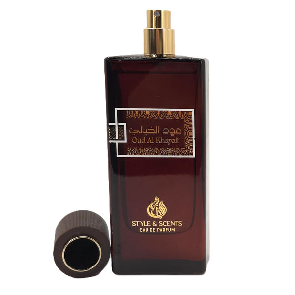 OUD AL KHAYALI Bottom View – Barcode 3021011021706 and Warning Labels