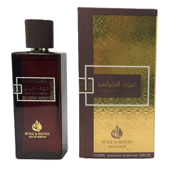 OUD AL KHAYALI Eau De Parfum – Unisex Warm & Fresh Perfume with Citrus, Turkish Honey, Geranium, Amber & Madagascar Vanilla | 100ml, 15% Oil, 6 Hours 👥 Ideal for both daytime charm and evening elegance – Made in UAE (MDO014)