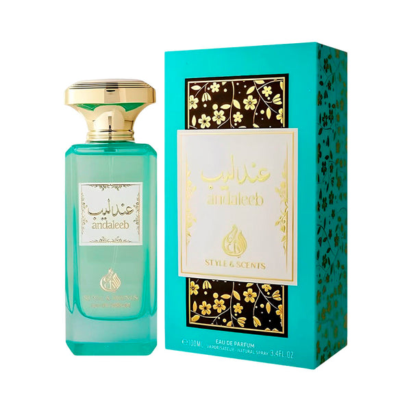 MDO015 ANDALEEB Unisex Eau De Parfum 100ML Amber Woody Fragrance