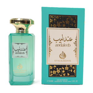 ANDALEEB Eau De Parfum 100ML Bottle and Box by Style & Scents