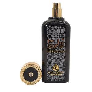 FAKHAMA Eau De Parfum – 100ML | Unisex Amber Spicy Fragrance | Style & Scents Maison De Orient