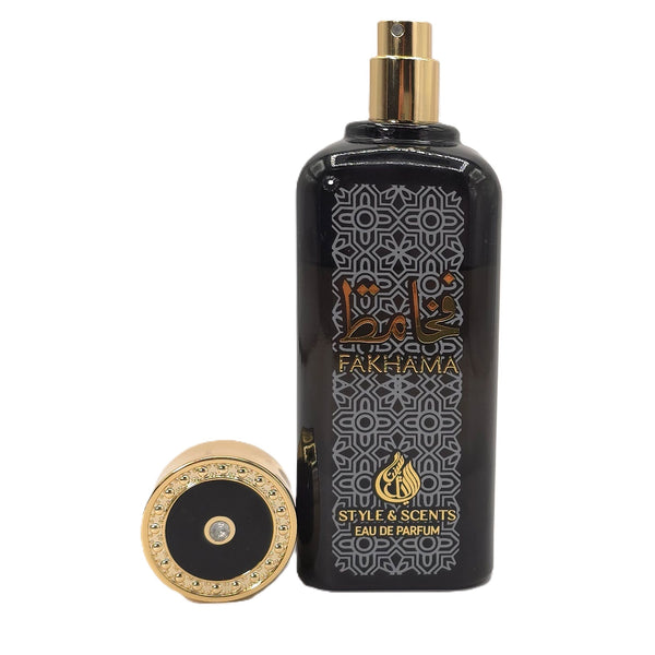 FAKHAMA Eau De Parfum – 100ML | Unisex Amber Spicy Fragrance | Style & Scents Maison De Orient