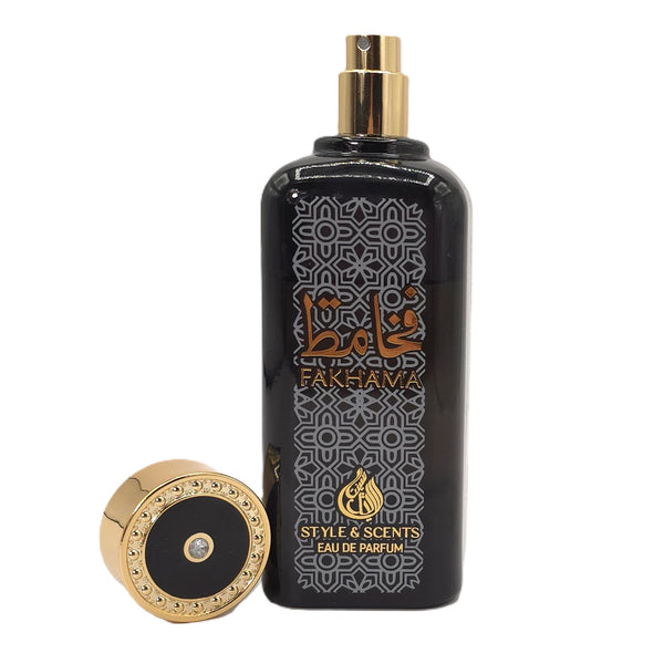 FAKHAMA Eau De Parfum – 100ML | Unisex Amber Spicy Fragrance | Style & Scents Maison De Orient