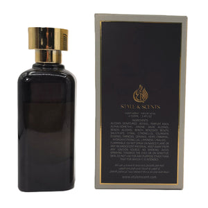 Style & Scents FAKHAMA perfume ingredients and packaging
