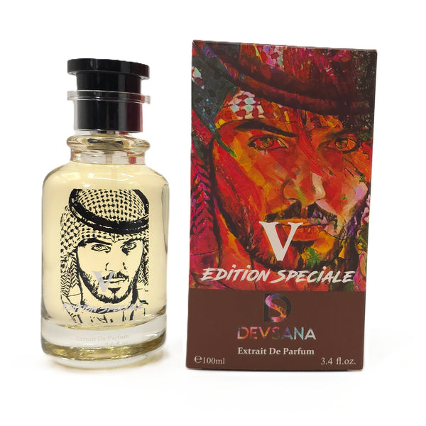 V Edition Spéciale – Extrait de Parfum for Men & Unisex | Radiant Citrus, Amber & Incense Fragrance | Long-Lasting Perfume 100ml, 30% Oil, 10 Hours, Strong – Made in UAE