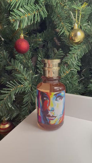 Back view of DEVSANA VIII Edition packaging showing fragrance notes and formula