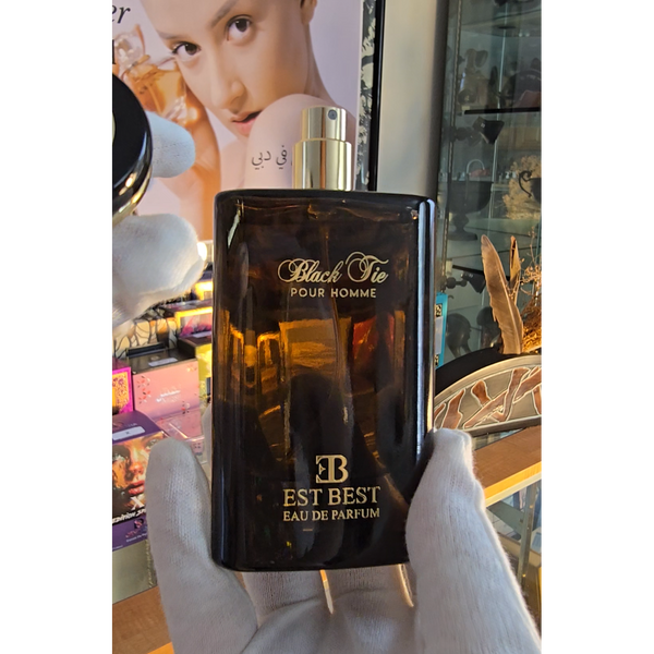 BLACK TIE Eau De Parfum for Men by EST BEST – Luxury Long Lasting Men’s Fragrance | Sophisticated Evening Cologne with Bergamot, Coconut & Tonka Bean | 100ml Premium Perfume Made in UAE, Designed in New York