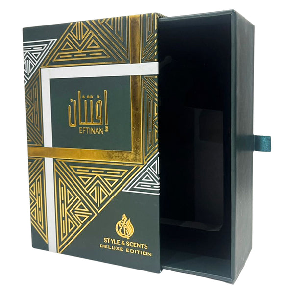 EFTINAN Eau De Parfum – Fresh Citrus Floral Perfume for Women with Apple, Grapefruit, Lavender & Patchouli | 100ml, 20% Oil, 6 – 8 Hours 👗 Elegant scent for work, brunch, or casual evenings – Made in UAE (MDO003)