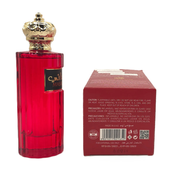 MASAE’Y Eau De Parfum – Floral Woody Musk Perfume for Women with Turkish Rose, Litchi, Peony, Vanilla, and Haitian Vetiver | Elegant Long-Lasting Everyday Fragrance 100ML – Made in UAE (MDO004)