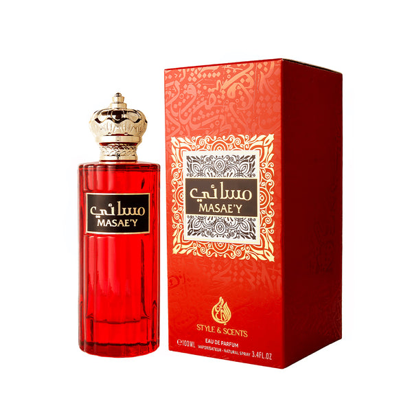 MDO004 Style & Scents MASAE'Y Eau De Parfum – Floral Woody Perfume for Women (100ml)