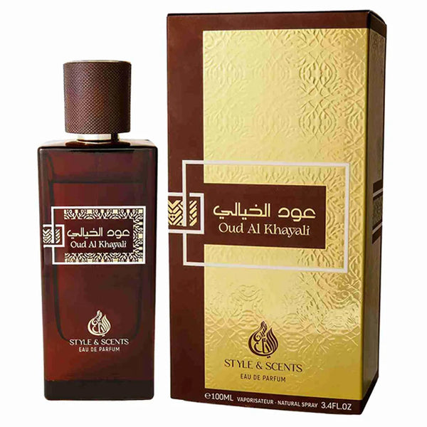 OUD AL KHAYALI Eau De Parfum – Unisex Warm & Fresh Perfume with Citrus, Turkish Honey, Geranium, Amber & Madagascar Vanilla | 100ml, 20% Oil, 6 – 8 Hours 👥 Ideal for both daytime charm and evening elegance – Made in UAE (MDO014)