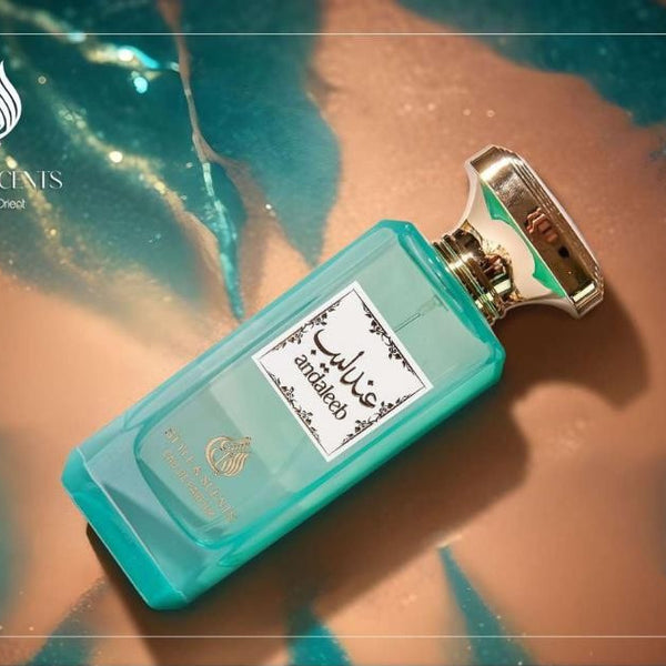 ANDALEEB Eau De Parfum – Unisex Amber Woody Perfume with Saffron, Plum, Praline, Oud & Patchouli | 100ml